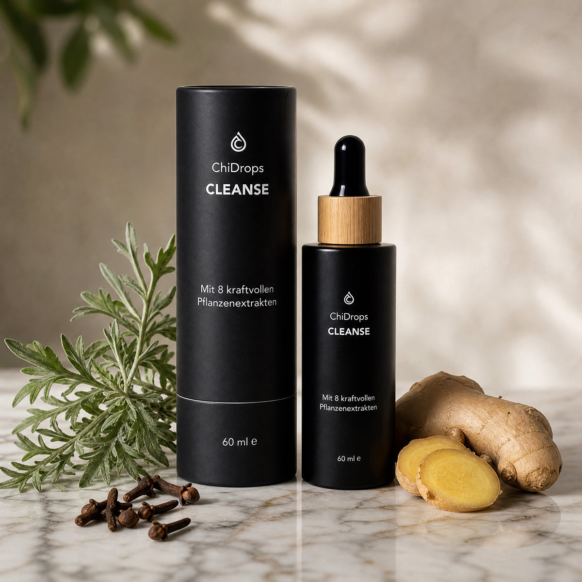 ChiDrops CLEANSE - Kraftvolle Pflanzenextrakte