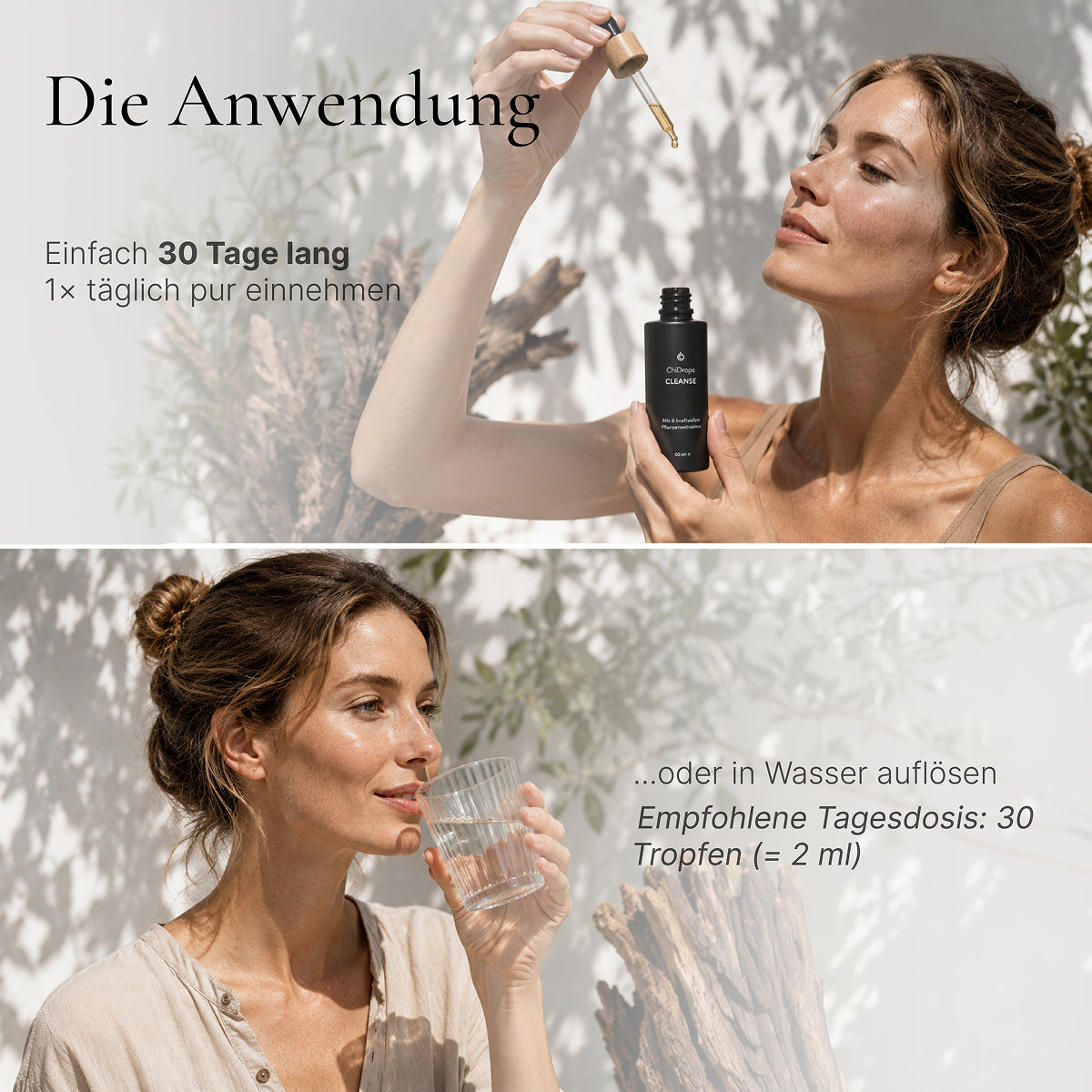 ChiDrops CLEANSE - Kraftvolle Pflanzenextrakte