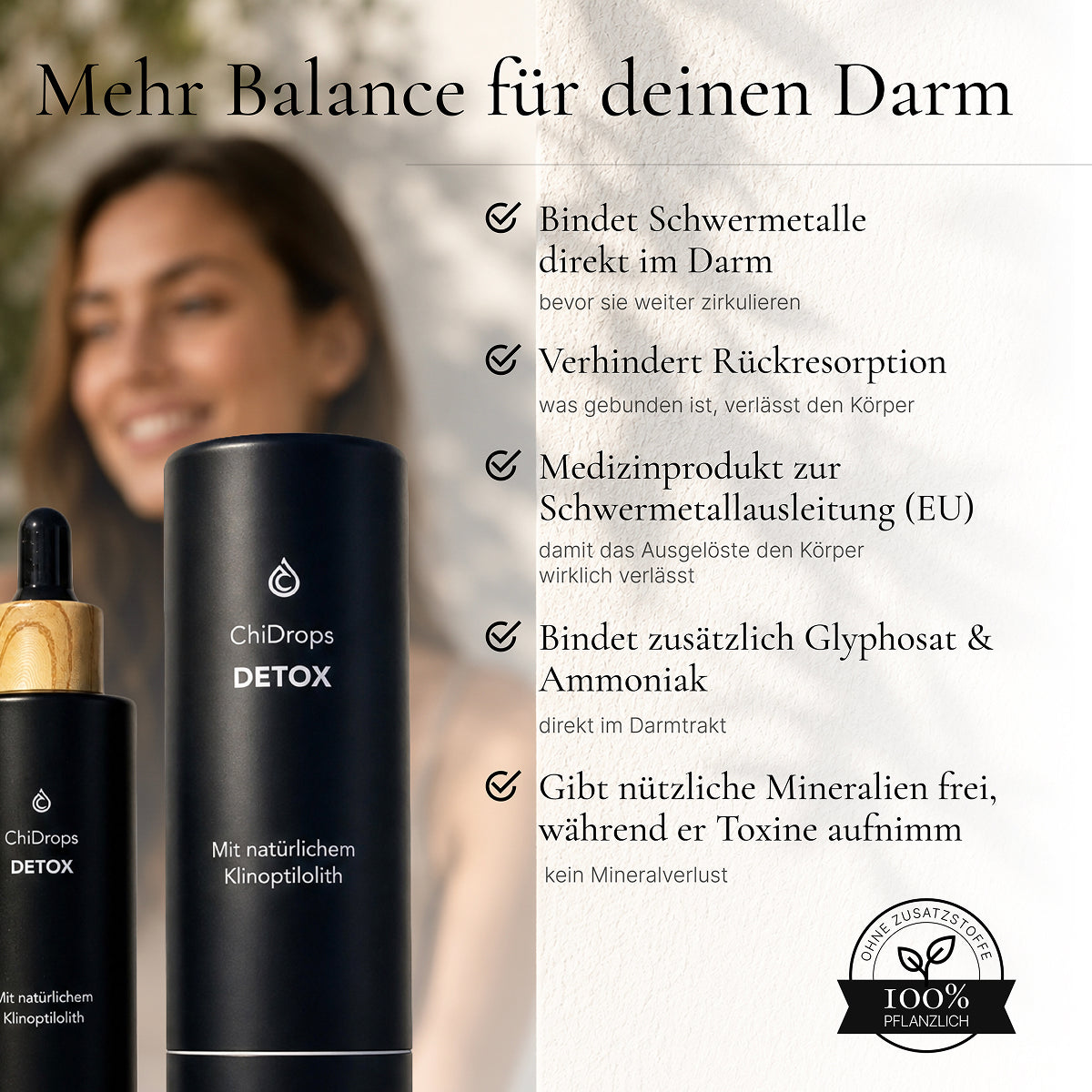 ChiDrops DETOX - Mikronisiertes Vulkanmineral