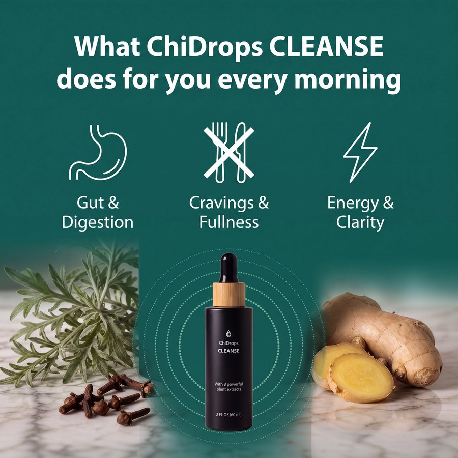 What CLEANSE does every morning